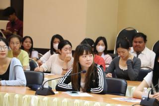 48. กิจกรรมต้อนรับและปฐมนิเทศนักศึกษาต่างชาติ ชาวจีน